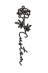 Personalized Birthflower Necklace