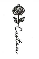 Personalized Birthflower Necklace