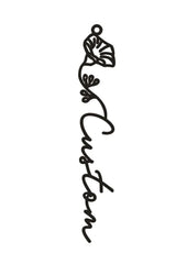 Personalized Birthflower Necklace