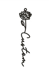 Personalized Birthflower Necklace