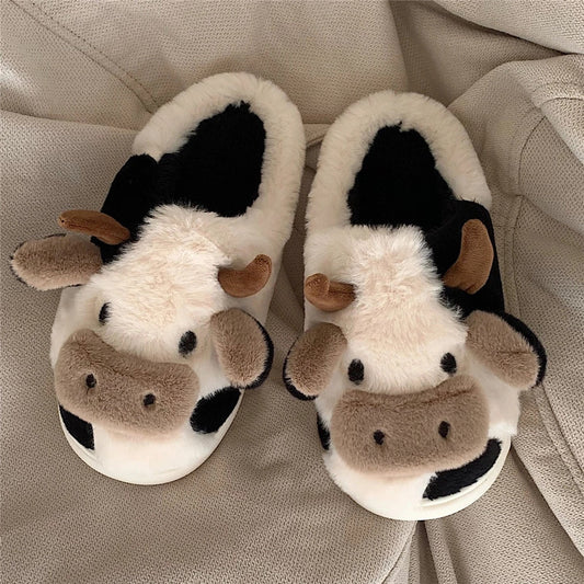 Pantuflas de vaca