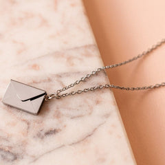 Envelope With Note Necklace