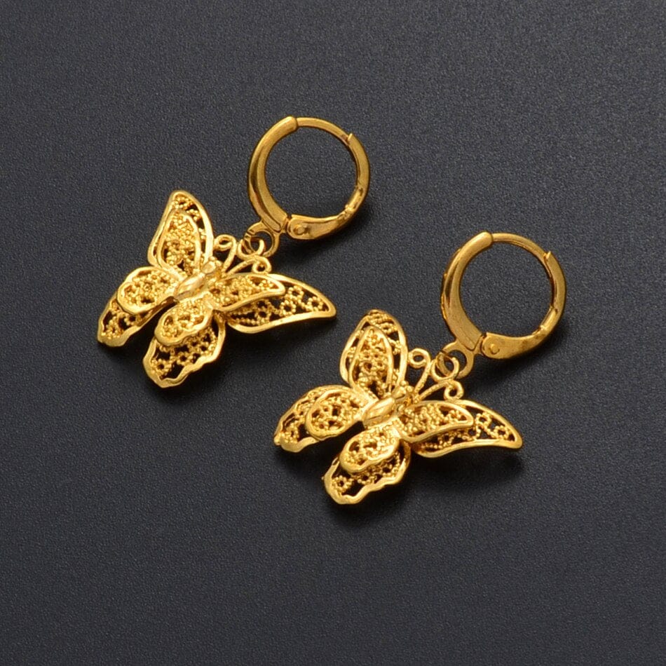 Poise Butterfly Earrings - Pura Jewels