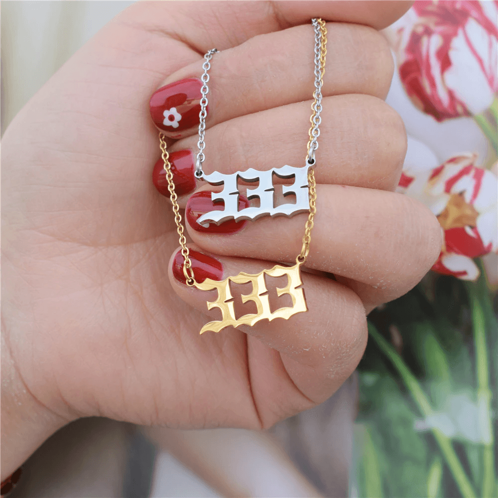 Angel Number Necklace - Pura Jewels