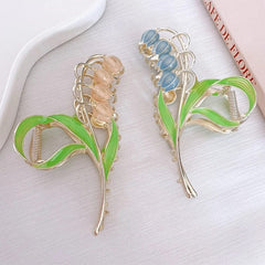 Lily Of The Valley Hair Clips