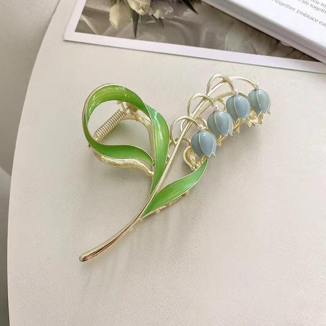 Lily Of The Valley Hair Clips