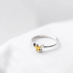Minimal Butterfly Ring - Pura Jewels
