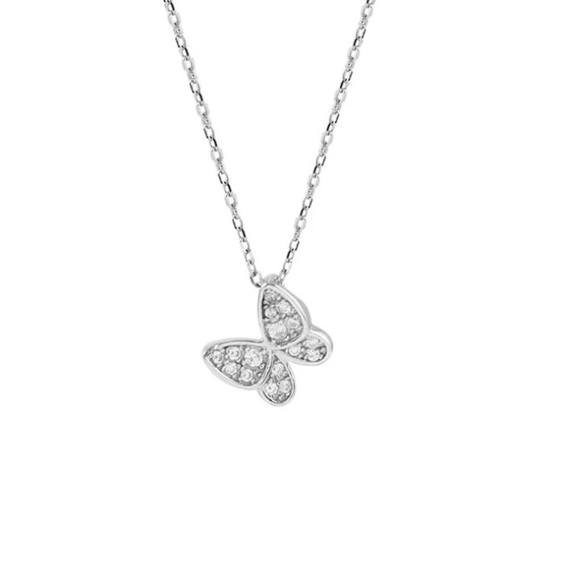 Lunar Butterfly Necklace - Pura Jewels