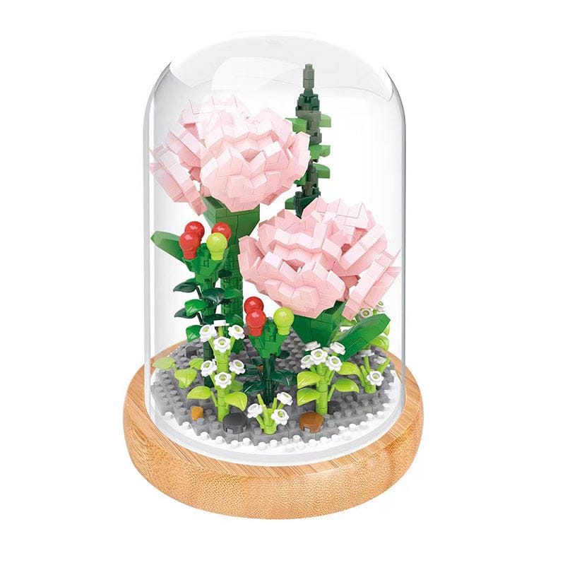DIY Flower Building Bricks Set Carnation - Pura Jewels