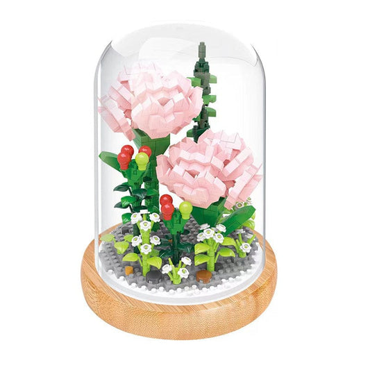 DIY Flower Building Bricks Set Carnation - Pura Jewels
