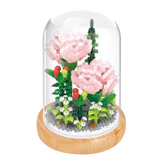 DIY Flower Building Bricks Set Carnation - Pura Jewels