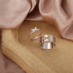 Butterfly Couple Rings - Pura Jewels