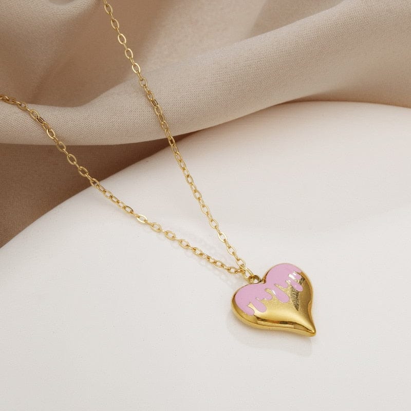 Dripping Love Necklace