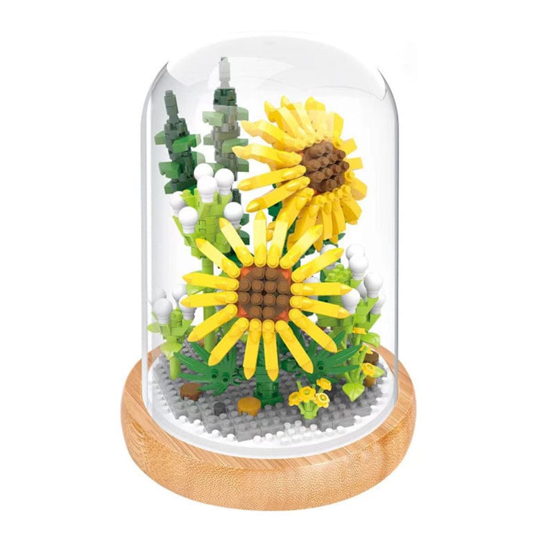 DIY Flower Building Bricks Set Sunflower - Pura Jewels