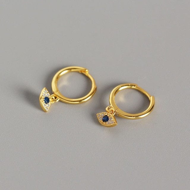 Evil Eye Earrings - Pura Jewels