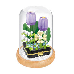 DIY Flower Building Bricks Set Tulip - Pura Jewels