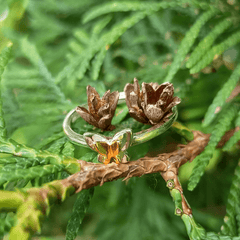 Minimal Butterfly Ring - Pura Jewels
