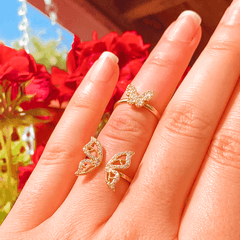Bella Butterfly Ring - Pura Jewels