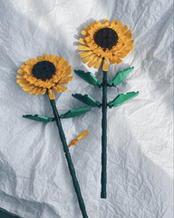 DIY Sunflower Building Blocks