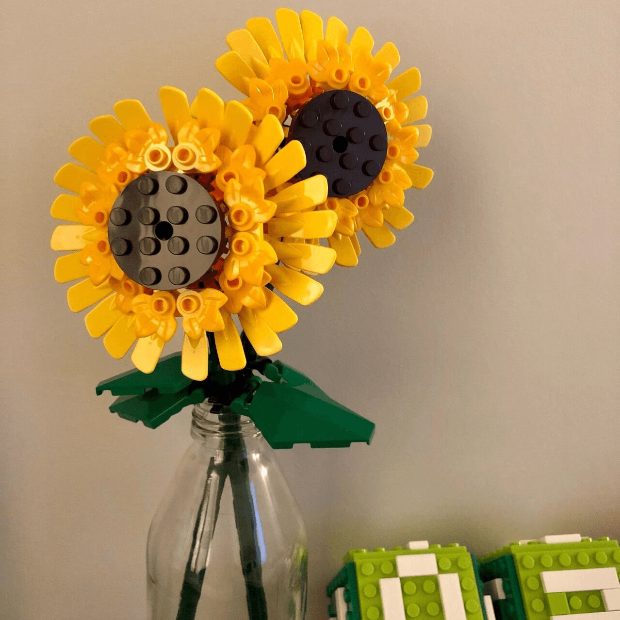 DIY Sunflower Building Blocks