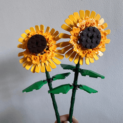 DIY Sunflower Building Blocks