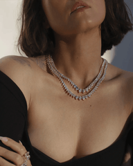 Crystal Tennis Necklace