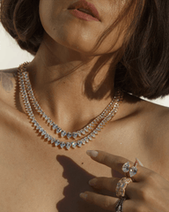 Crystal Tennis Necklace