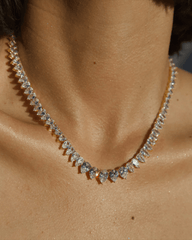 Crystal Tennis Necklace