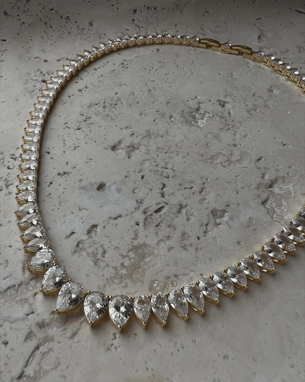 Crystal Tennis Necklace