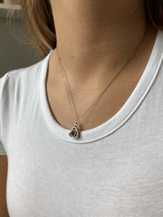 Personalized Photo Projection Heart Necklace