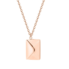 Envelope With Note Necklace