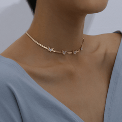 Charming Butterfly Choker