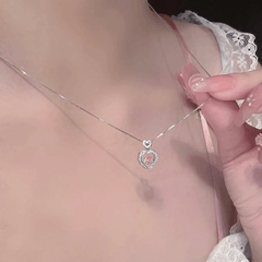 Heart Of Eternity Necklace - Pura Jewels