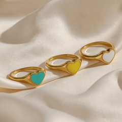 Happy Heart Ring - Pura Jewels