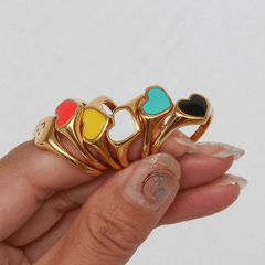 Happy Heart Ring - Pura Jewels