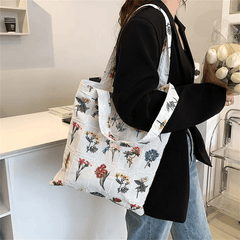 Blooming Beauty Embroidered Shoulder Bag - Pura Jewels