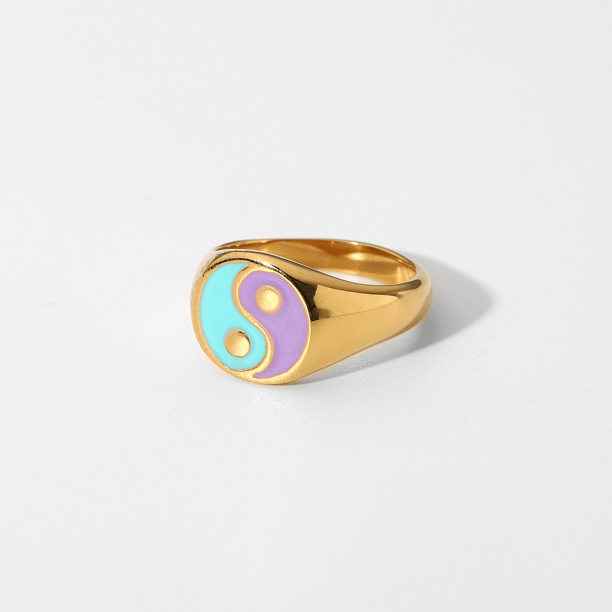 Cotton Candy Yin Yang Ring - Pura Jewels