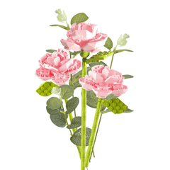 DIY Pink Passion Block Bouquet - Pura Jewels