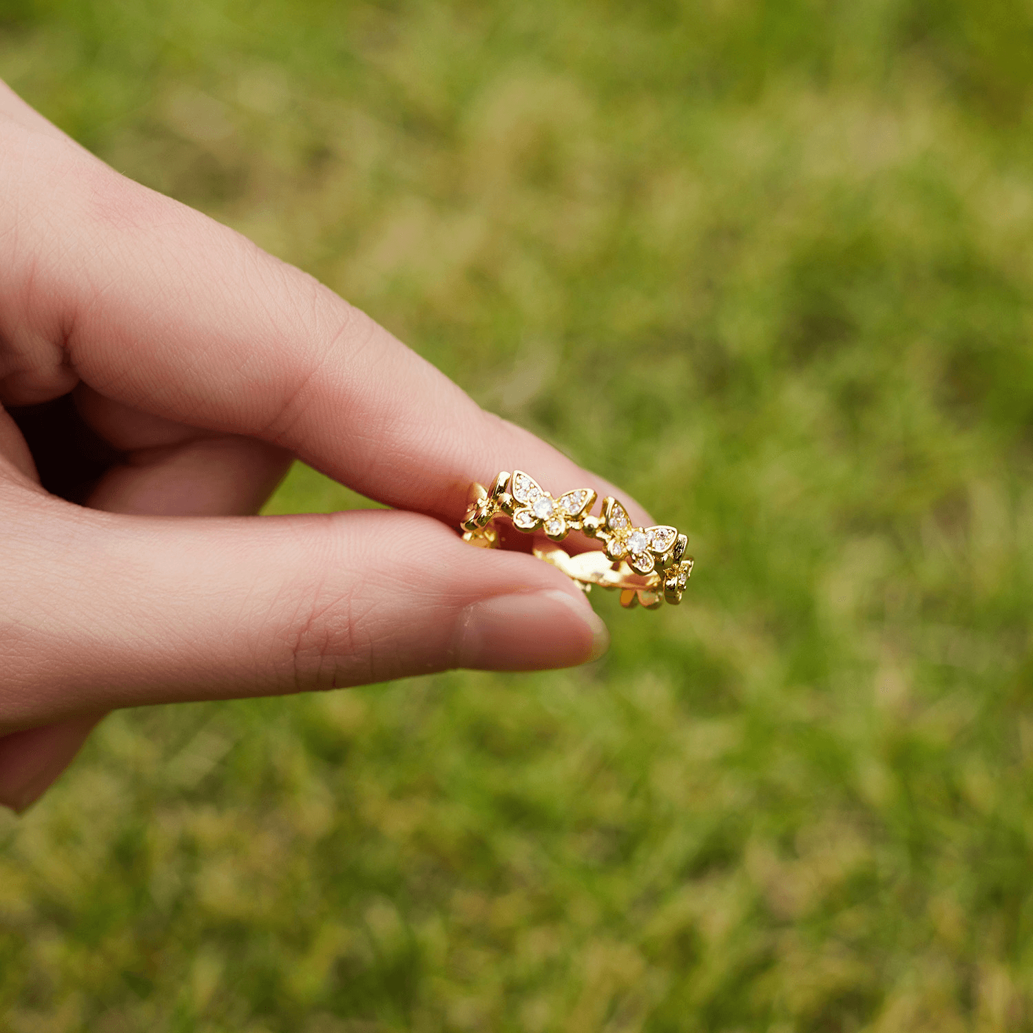 Butterfly Crown Ring - Pura Jewels