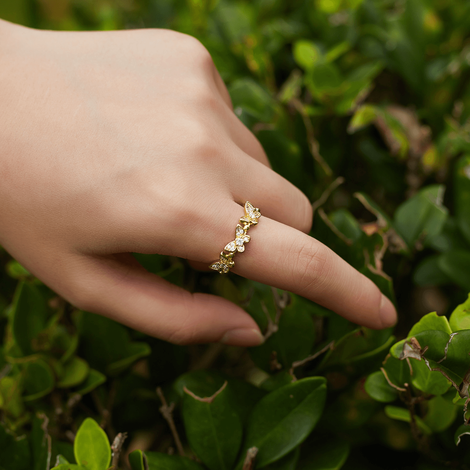 Butterfly Crown Ring - Pura Jewels