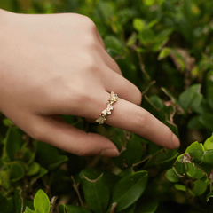 Butterfly Crown Ring - Pura Jewels