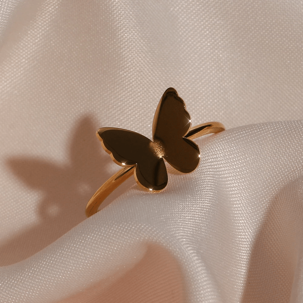 Sweet Butterfly Ring - Pura Jewels