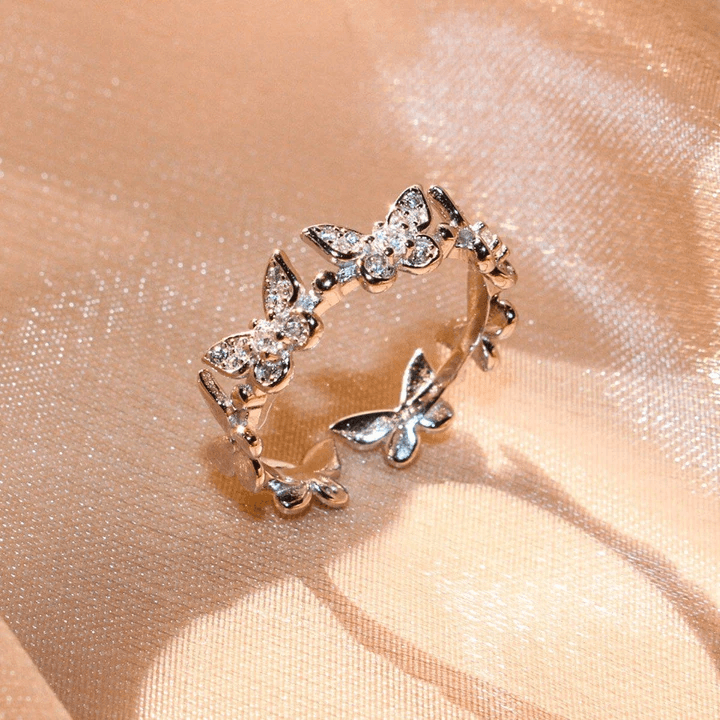 Butterfly Crown Ring - Pura Jewels