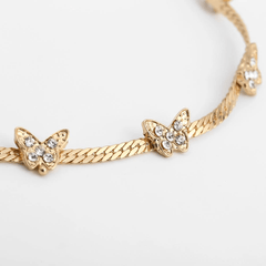 Charming Butterfly Choker - Pura Jewels