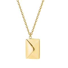 Custom Message Envelope Necklace - Pura Jewels