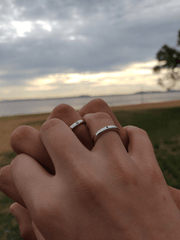 Sun & Moon Couple Rings (Set of 2) - Pura Jewels
