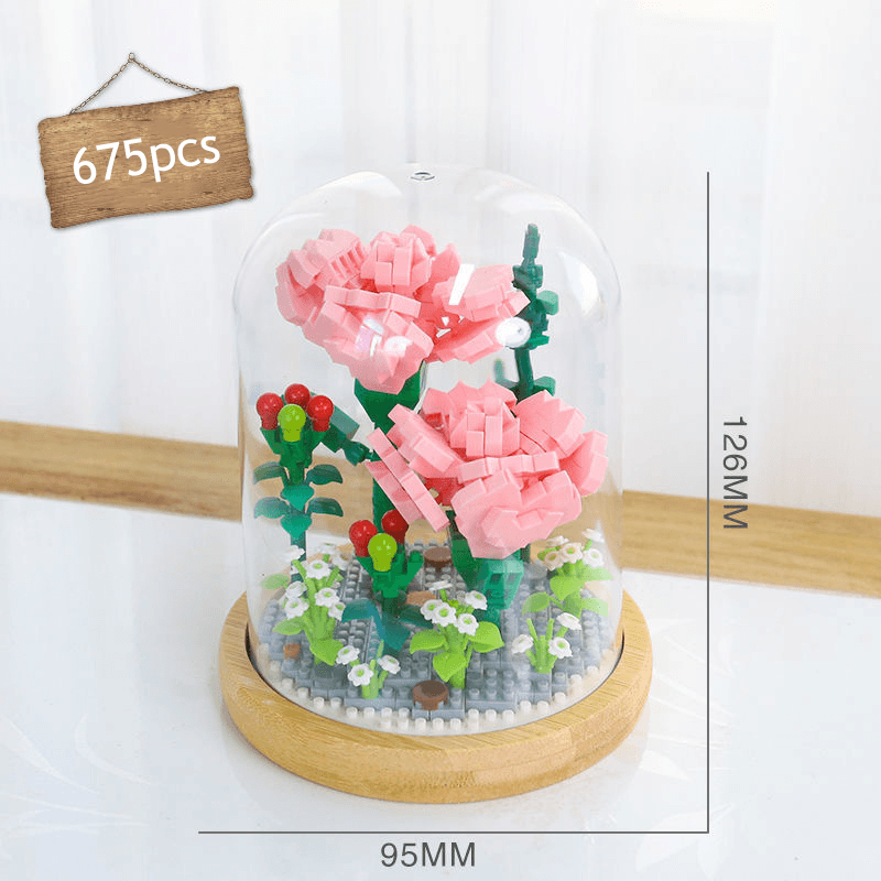 DIY Flower Building Bricks Set - Pura Jewels
