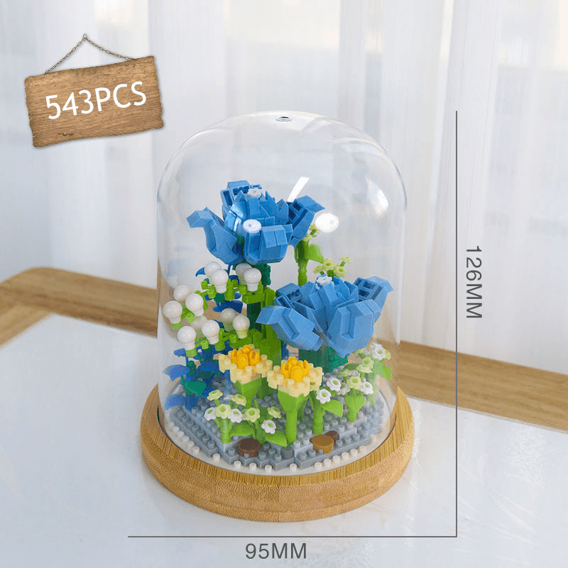DIY Flower Building Bricks Set - Pura Jewels