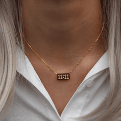 Angel Number 11:11 Necklace - Pura Jewels