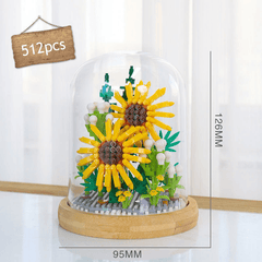 DIY Flower Building Bricks Set - Pura Jewels